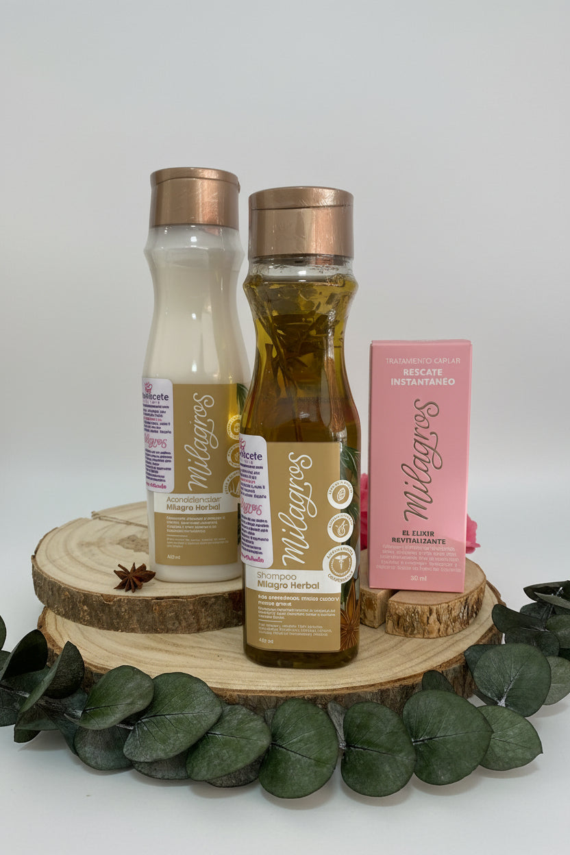 KIT MILAGROS HERBAL - RESCATE CAPILAR