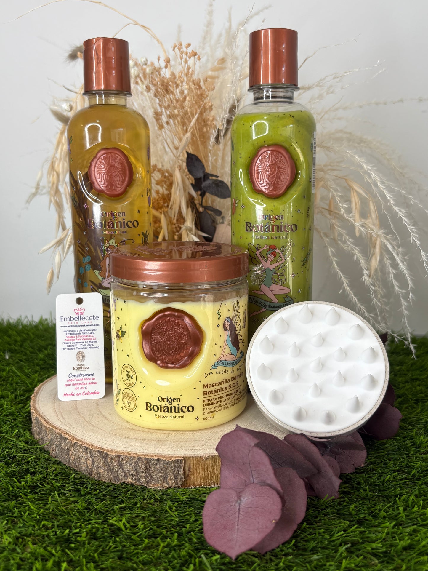 KIT BOTANICO - CHAMPÚ + PLEX+ BOMBA BOTANICA