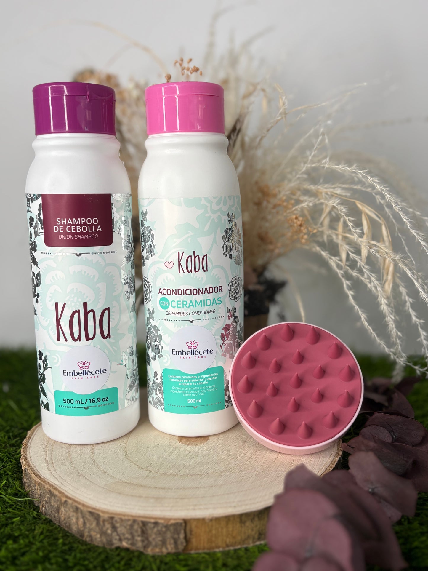 KIT KABA- CHAMPÚ CEBOLLA+ACONDICIONADOR CERAMIDAS