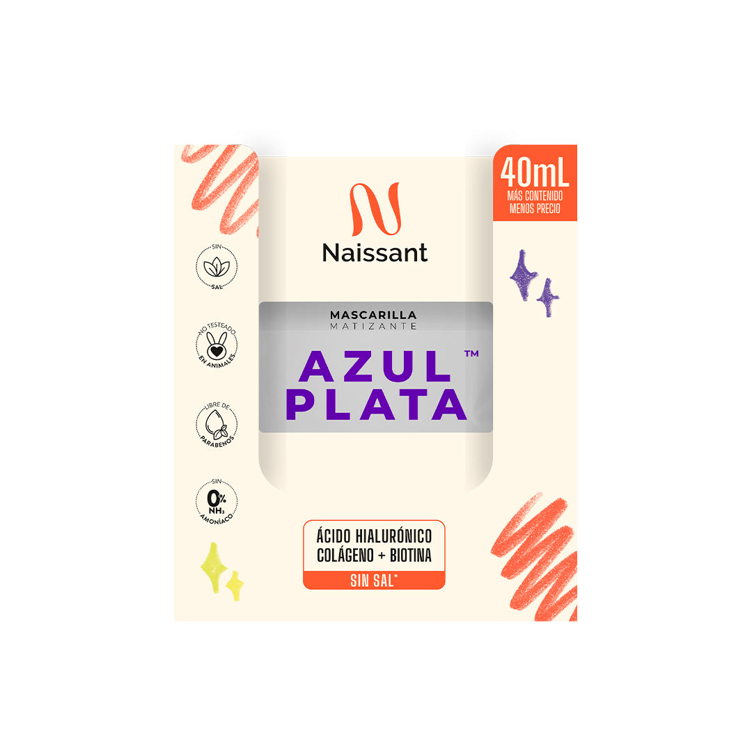 AZUL PLATA SACHET