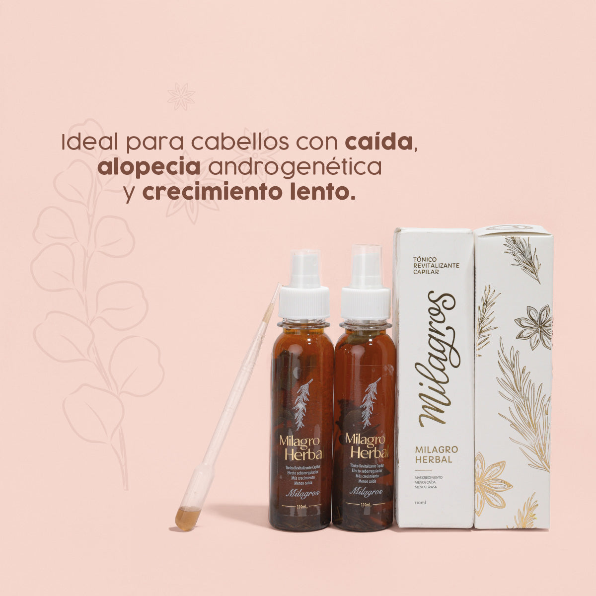 TONICO REVITALIZANTE CAPILAR MILAGRO HERBAL