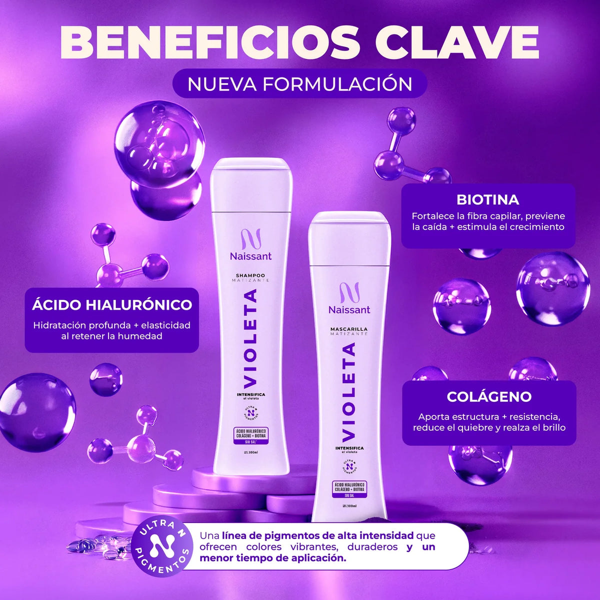 MASCARILLA MATIZANTE VIOLETA NAISSANT