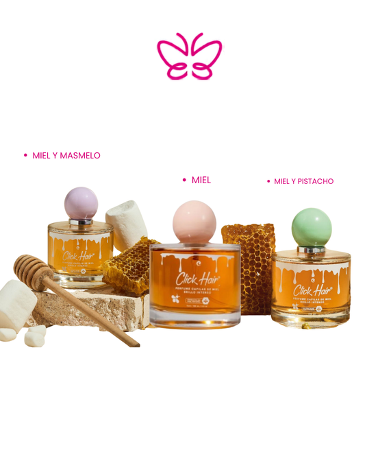 TRIO PERFUMES CAPILARES CLICK HAIR