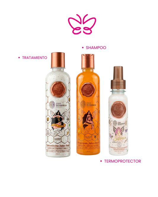 KIT ORIGEN CABELLO LARGO Y BRILLANTE
