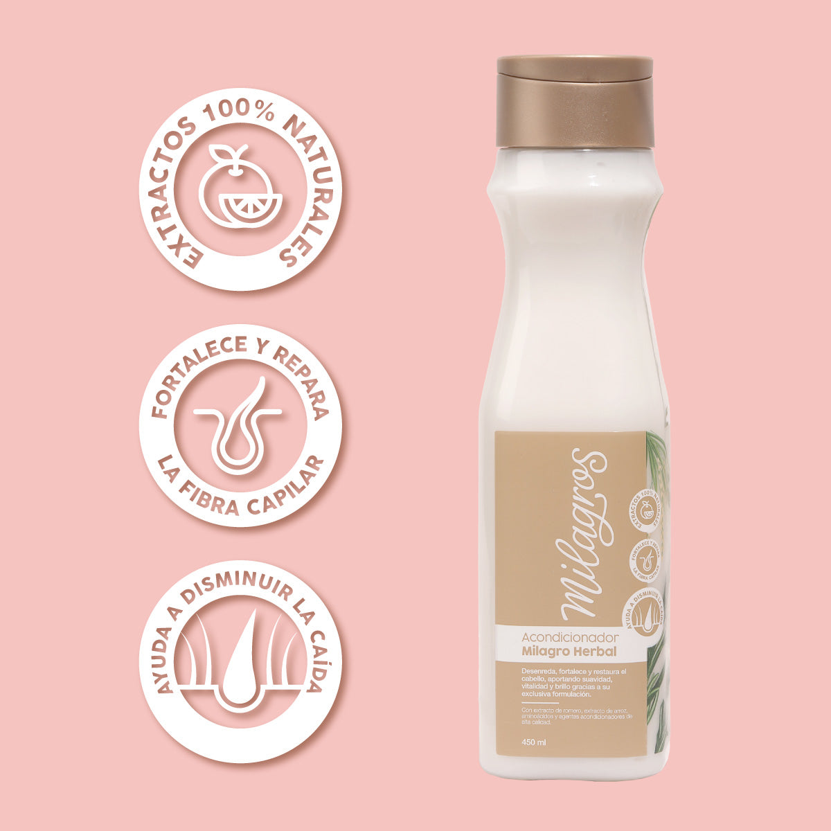 ACONDICIONADOR MILAGRO HERBAL