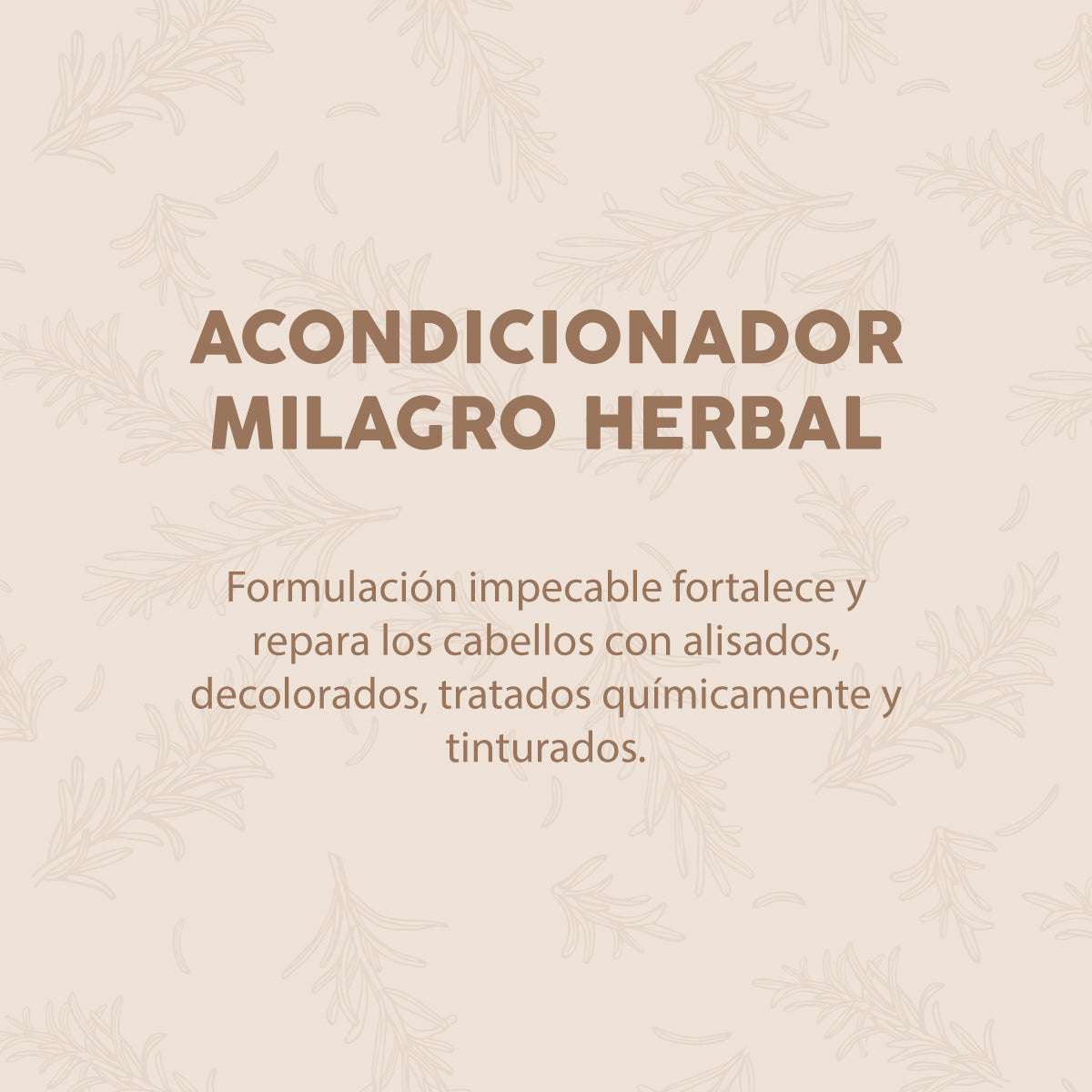 ACONDICIONADOR MILAGRO HERBAL