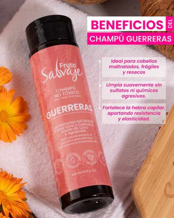 CHAMPÚ GUERRERAS