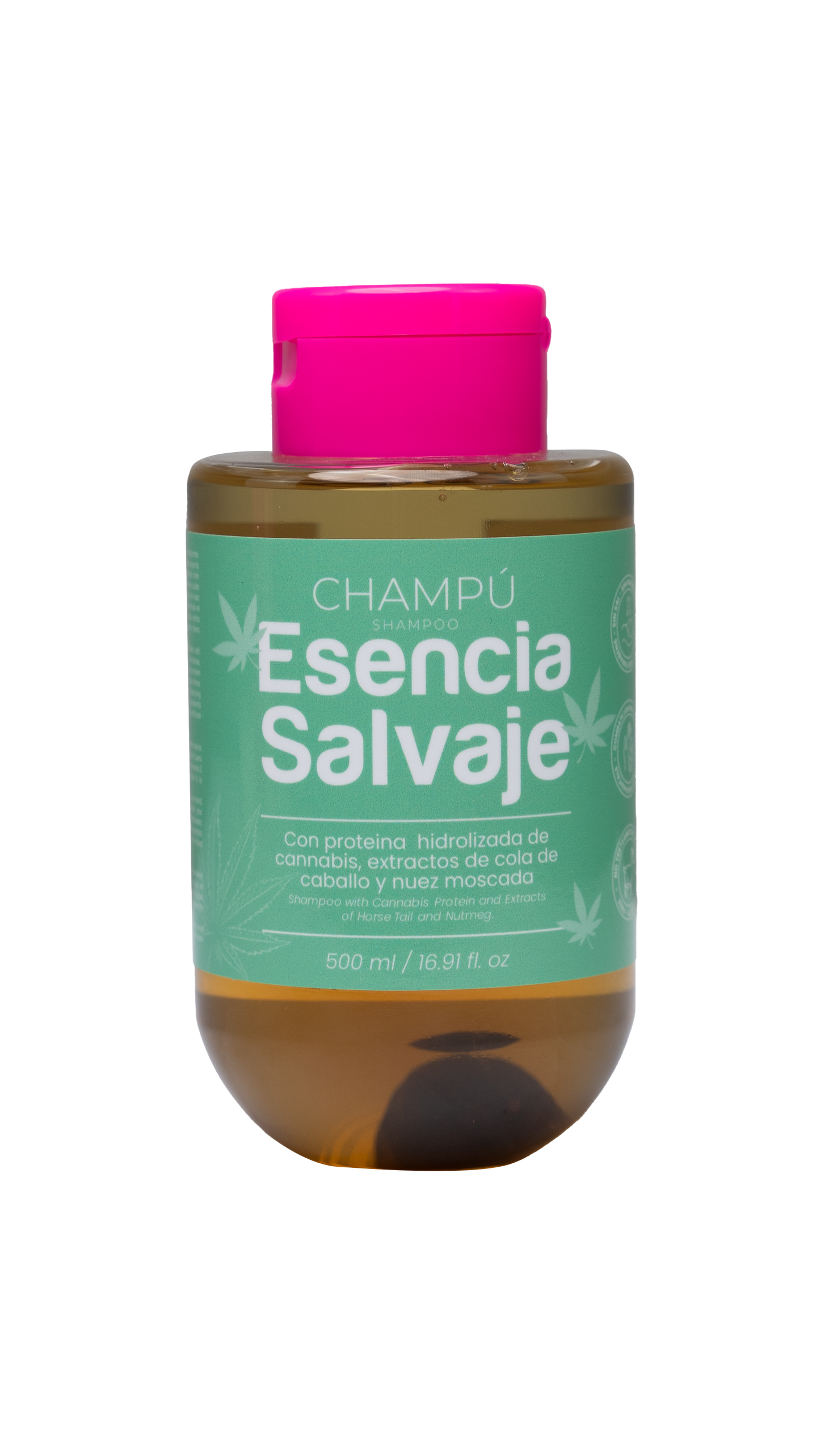 CHAMPÚ COLA DE CABALLO, PROTEÍNA HIDROLIZADA, NUEZ MOSCADA