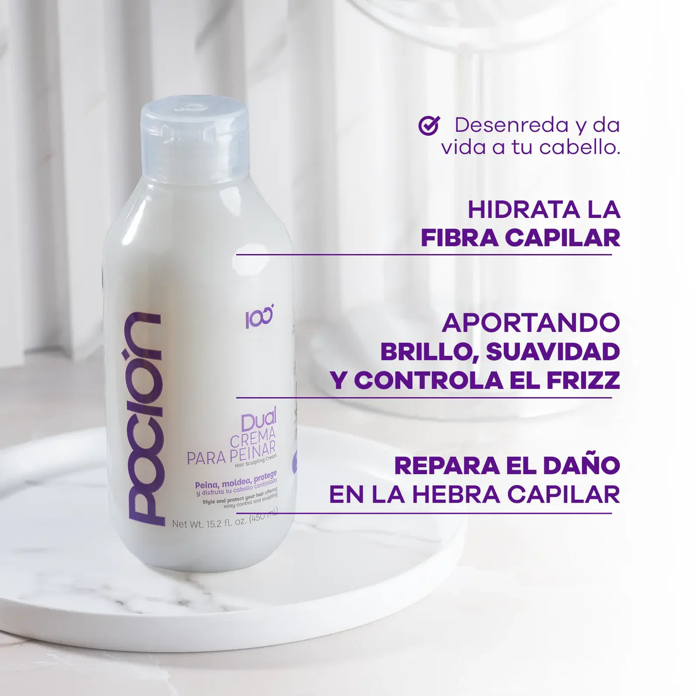 DUAL - CREMA PARA PEINAR POCION