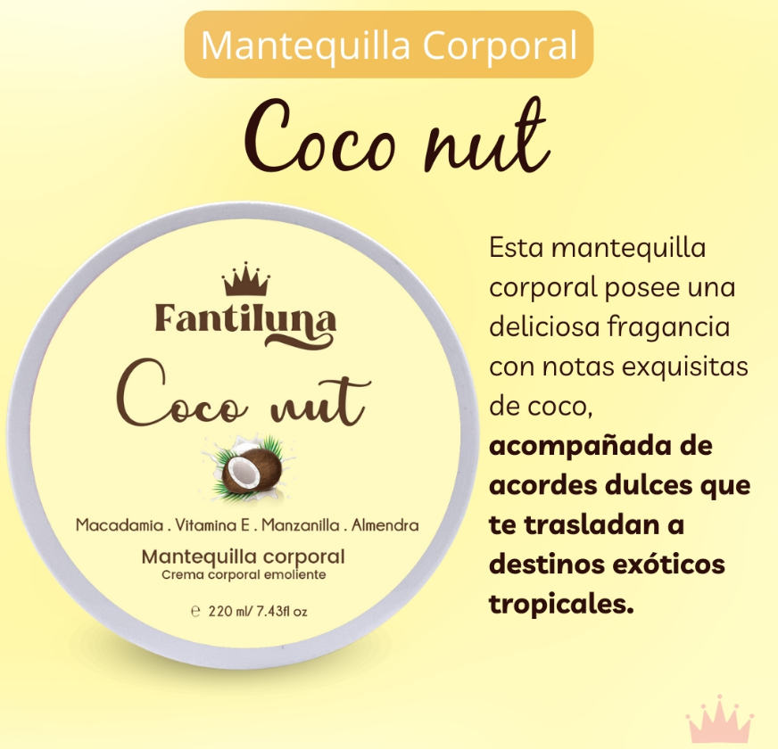 MANTEQUILLA CORPORAL COCONUT