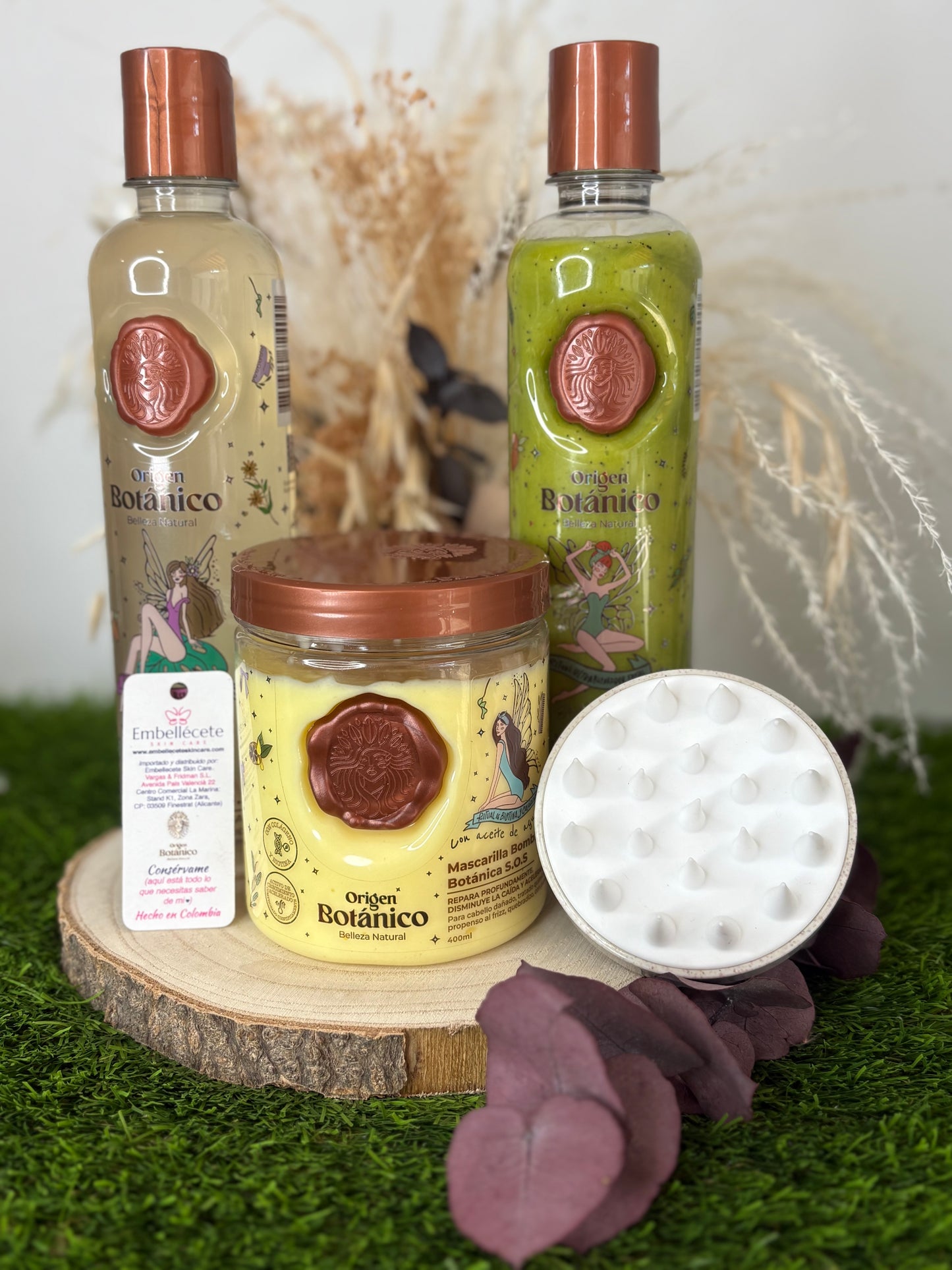 KIT BOTANICO - CHAMPÚ + PLEX+ BOMBA BOTANICA