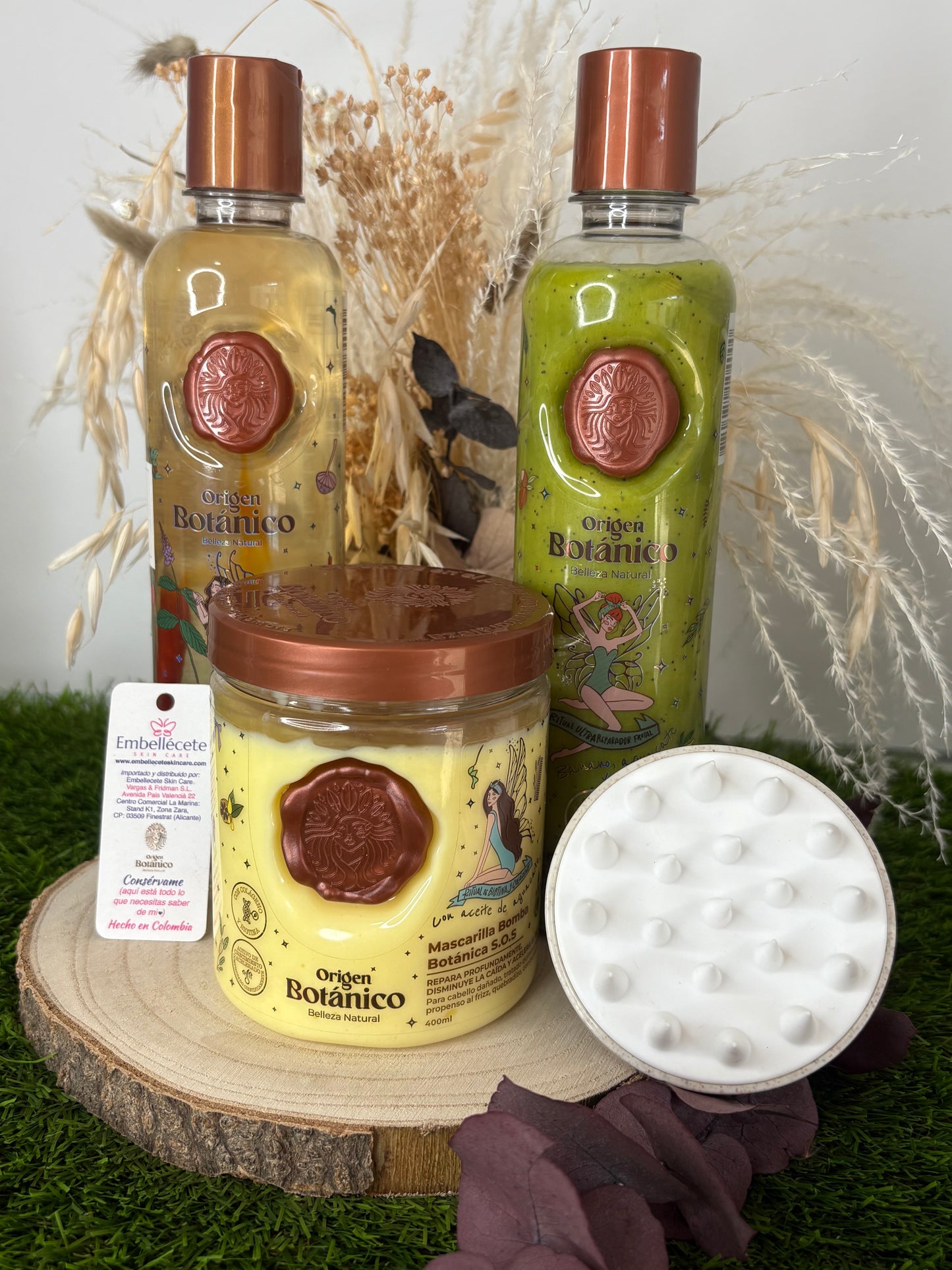 KIT BOTANICO - CHAMPÚ + PLEX+ BOMBA BOTANICA