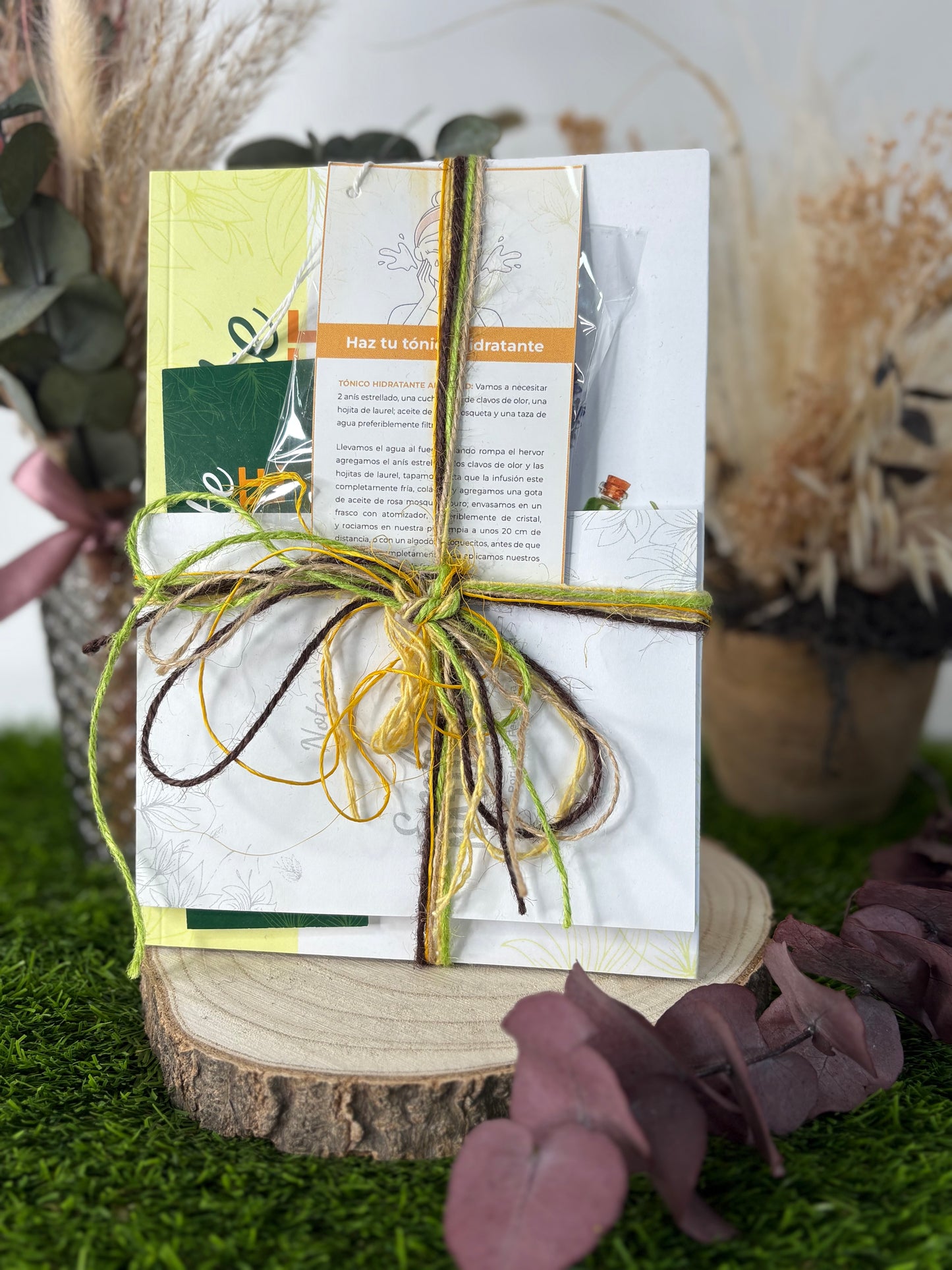 LIBRO EMBELLECETE + SEPARADOR DE PAGINAS+LIBRETA+INFUSION