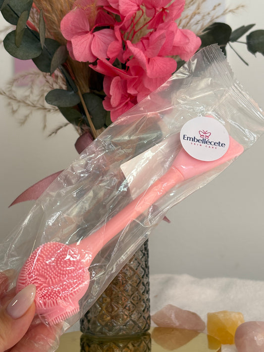 BROCHA EXFOLIANTE SILICONA