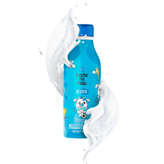 SHAMPOO + ACONDICIONADOR KIDS LECHE PAL PELO