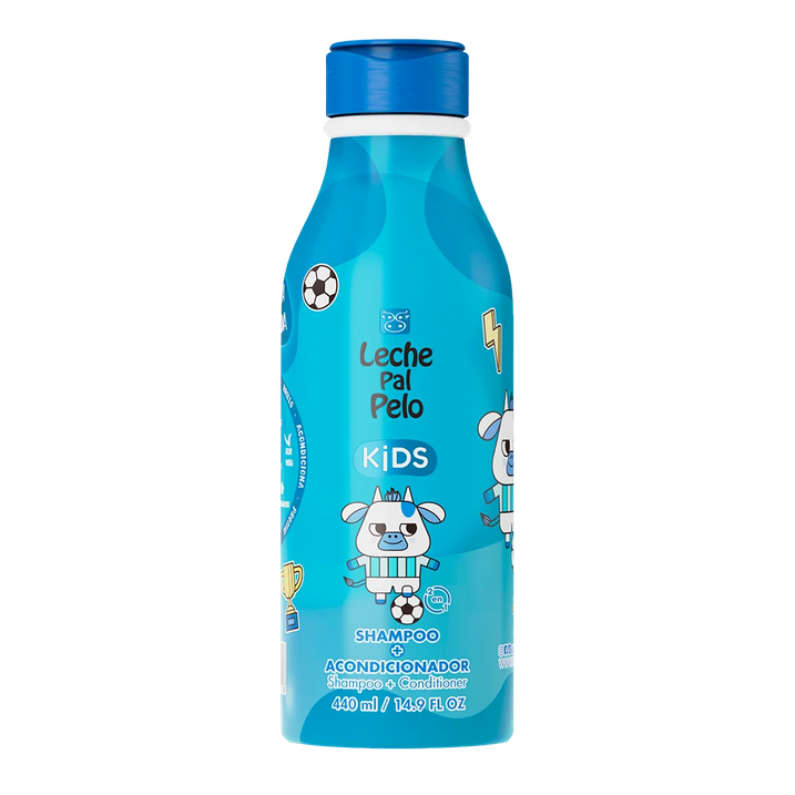 SHAMPOO + ACONDICIONADOR KIDS LECHE PAL PELO