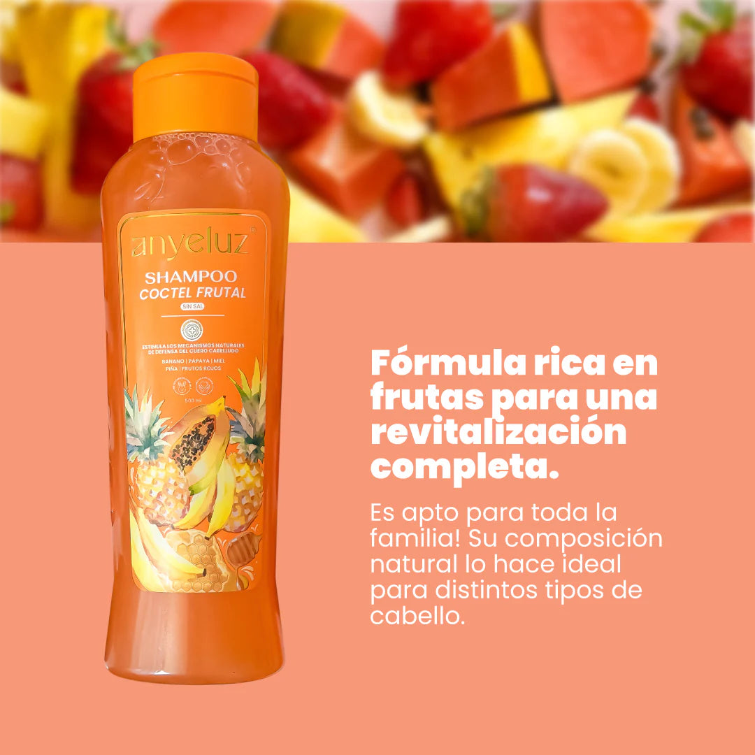 SHAMPOO COCTEL DE FRUTAS