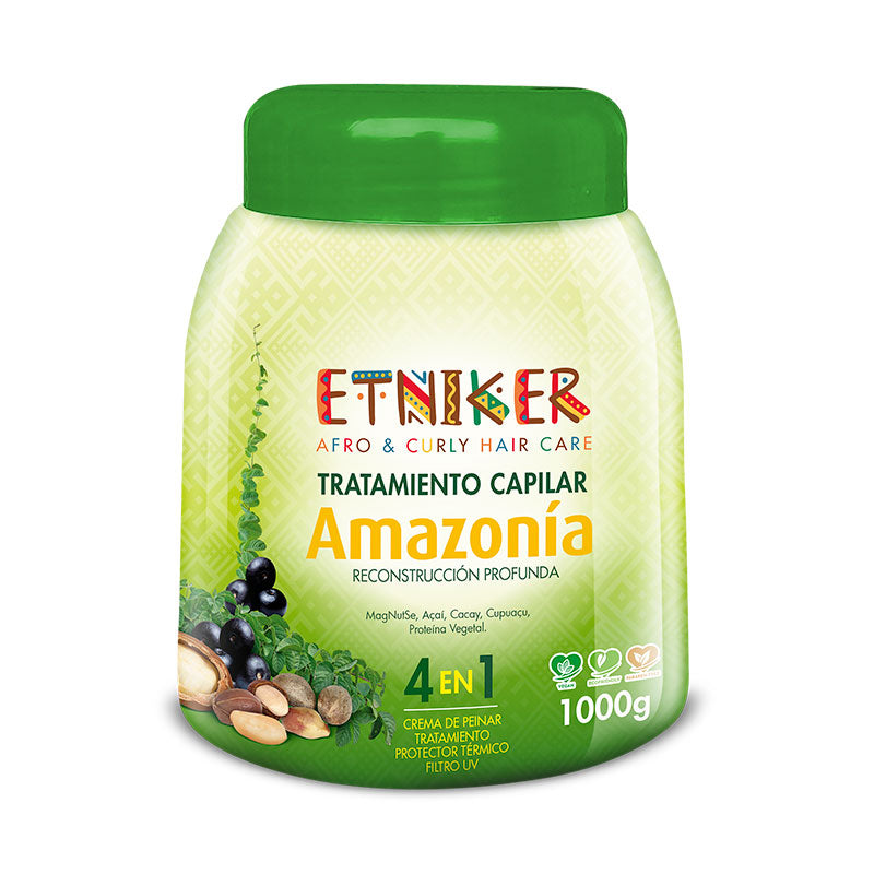 TRATAMIENTO CAPILAR AMAZONÍA RECONSTRUCCIÓN PROFUNDA 4 EN 1