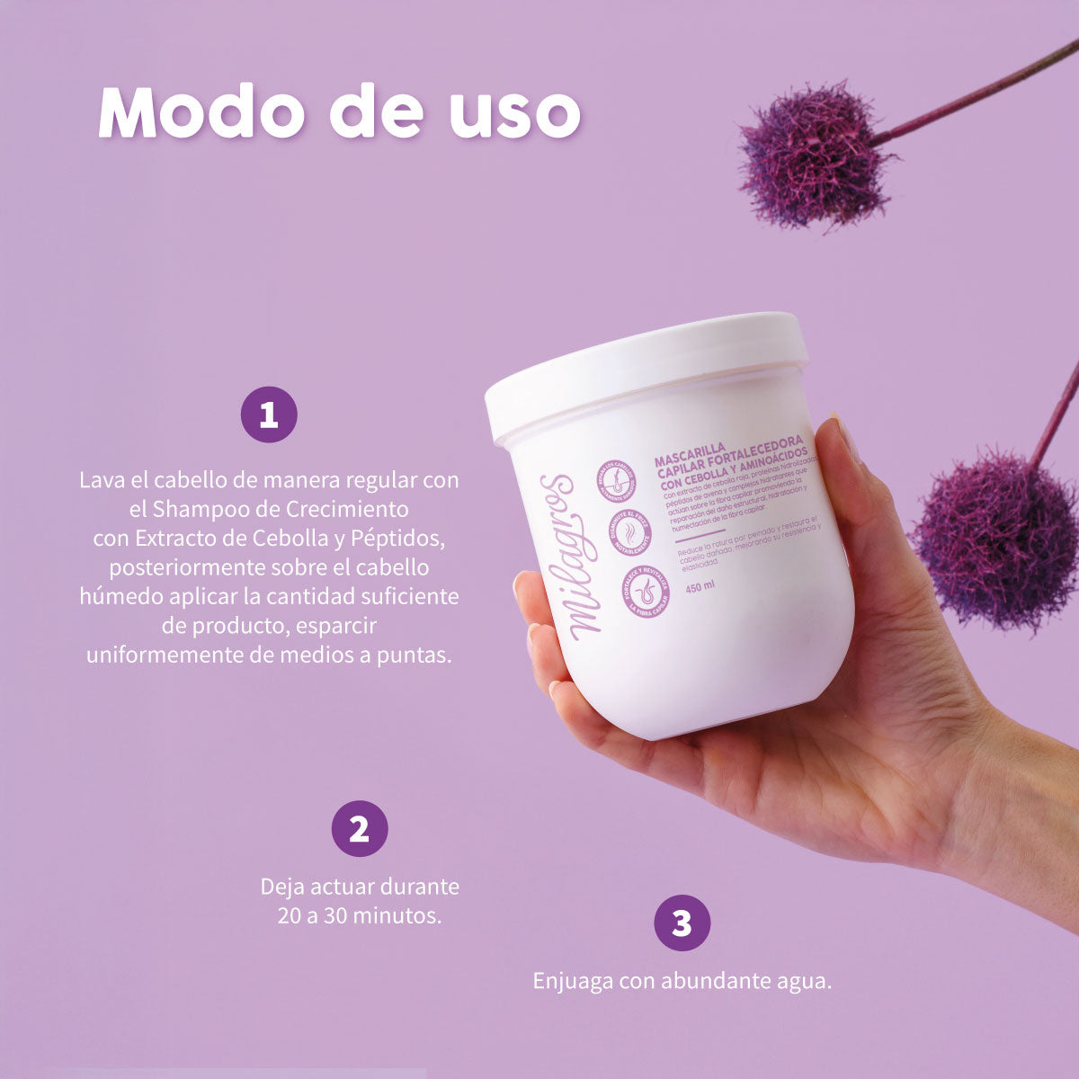 MASCARILLA CAPILAR REPARADORA