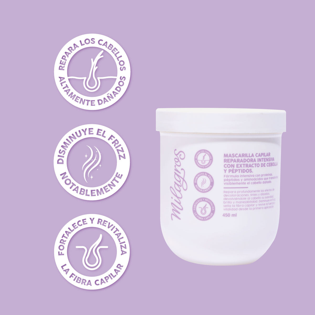 MASCARILLA CAPILAR REPARADORA