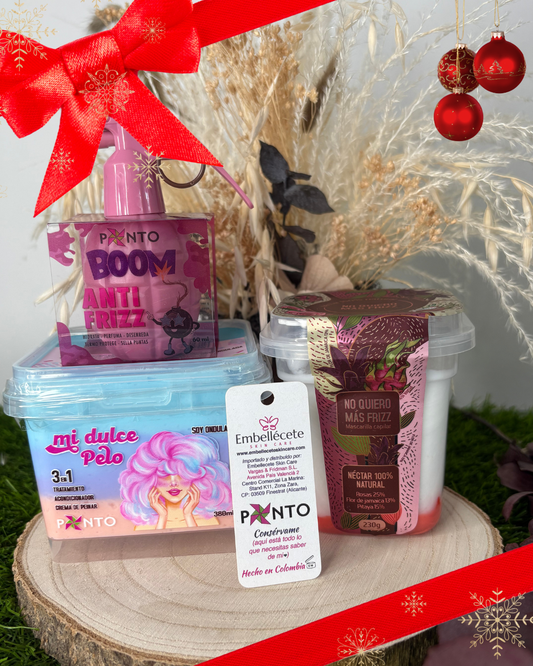 KIT PONTO- MI DULCE PELO+ NO QUIERO MAS FRIZZ+ BOOM ANTI FRIZZ