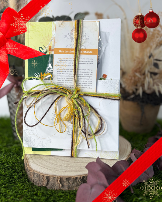 LIBRO EMBELLECETE + SEPARADOR DE PAGINAS+LIBRETA+INFUSION