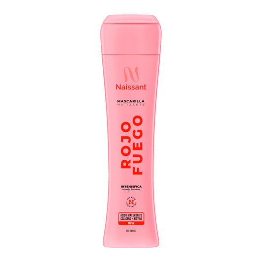 MASCARILLA MATIZANTE 300ml ROJO FUEGO
