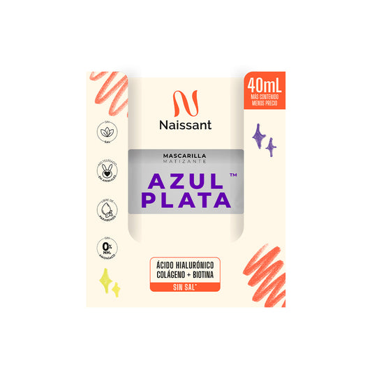 AZUL PLATA SACHET