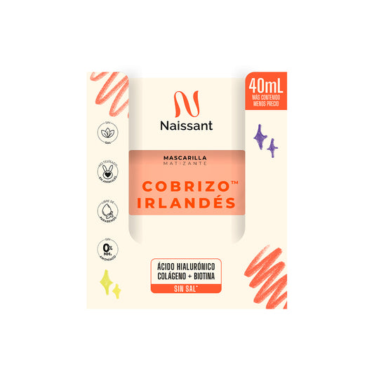 MASCARILLA MATIZANTE 40ML COBRIZO IRLANDÉS