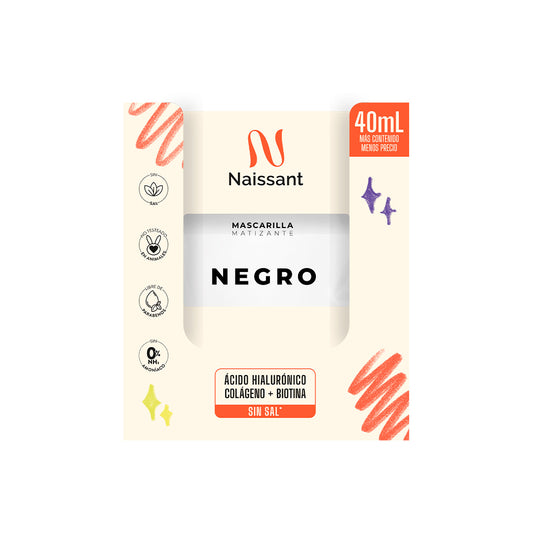 MASCARILLA MATIZANTE 40ML NEGRO