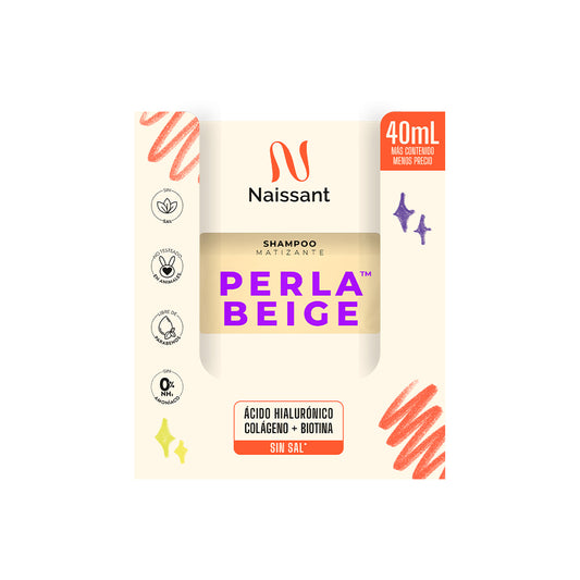 SHAMPOO PERLA BEIGE 40ML