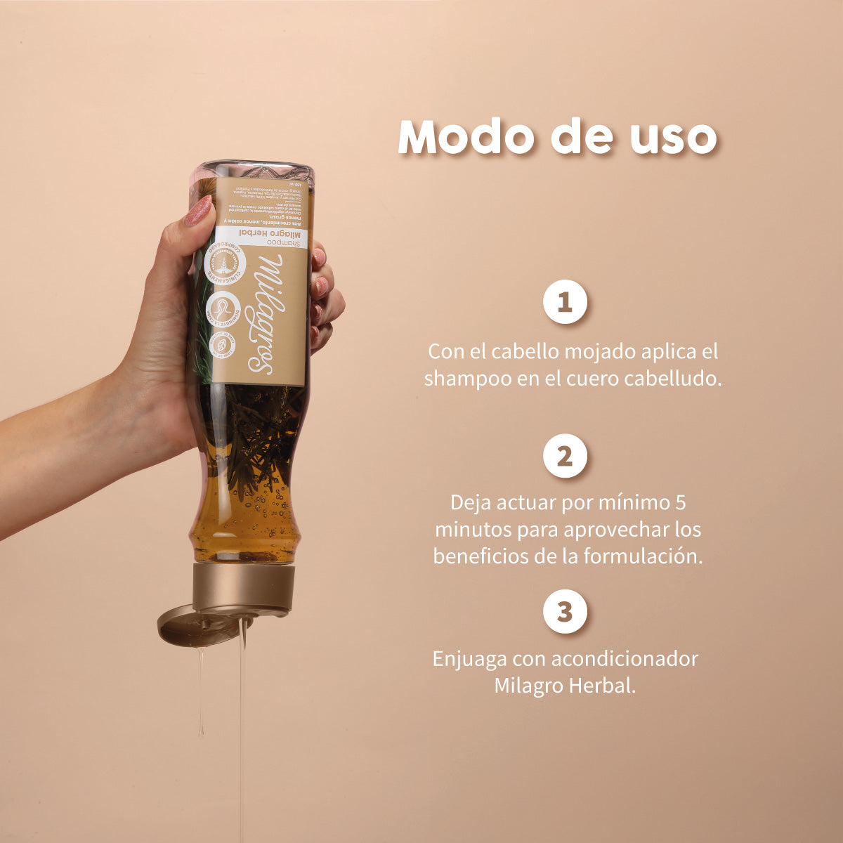 SHAMPO MILAGRO HERBAL