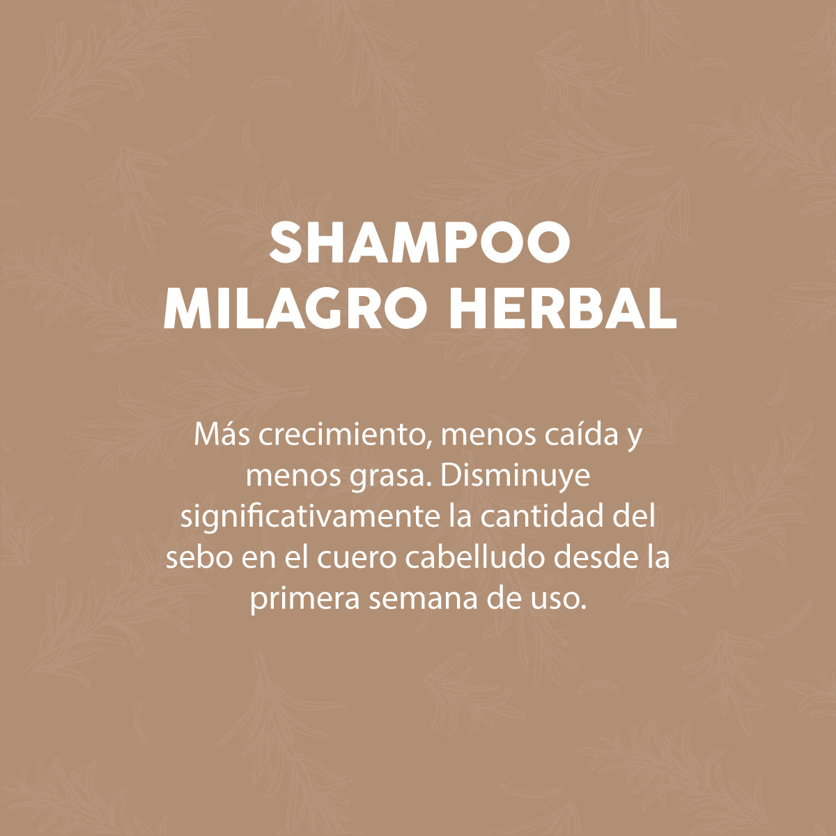 SHAMPO MILAGRO HERBAL