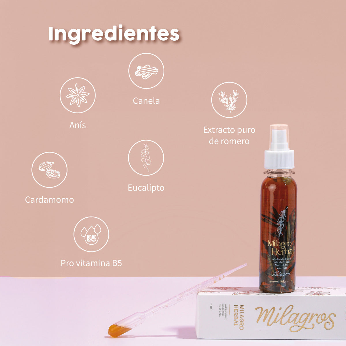 TONICO REVITALIZANTE CAPILAR MILAGRO HERBAL