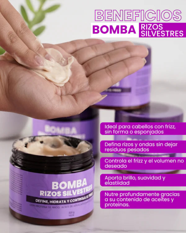 BOMBA  DE RIZOS SILVESTRES