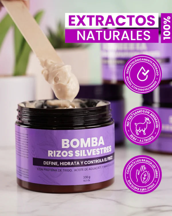 BOMBA  DE RIZOS SILVESTRES