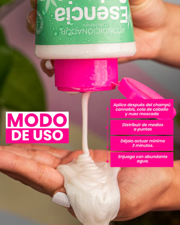 ACONDICIONADOR COLA DE CABALLO,  PROTEÍNA HIDROLIZADA, NUEZ MOSCADA