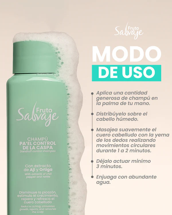 CHAMPÚ PA´CONTROL DE CASPA