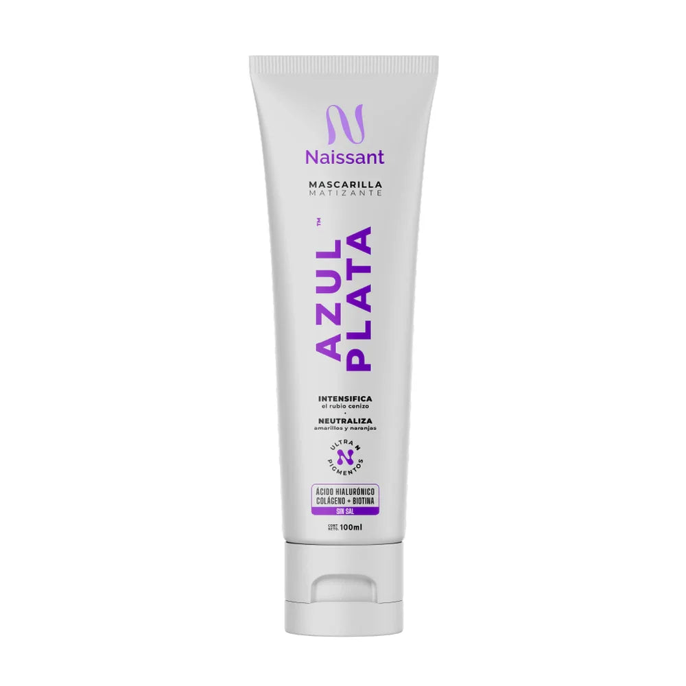 MASCARILLA MATIZANTE AZUL PLATA 100ML