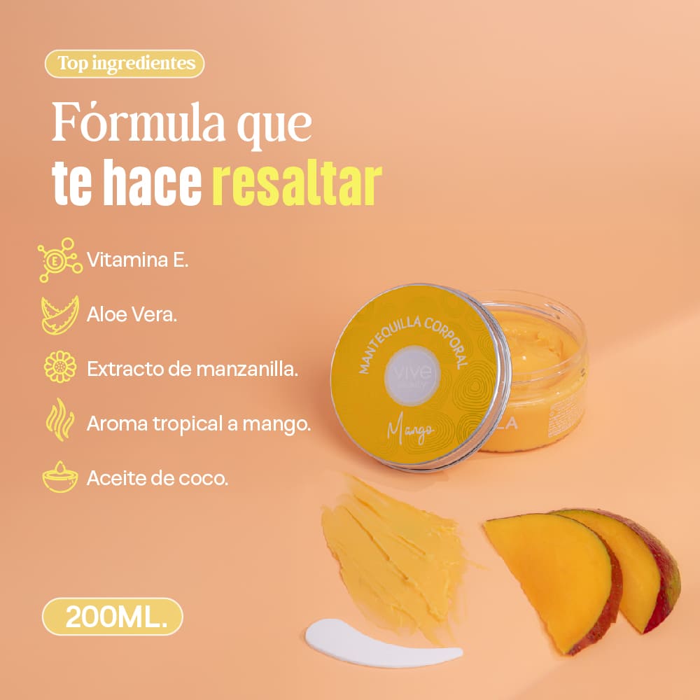 MANTEQUILLA MANGO 200ml