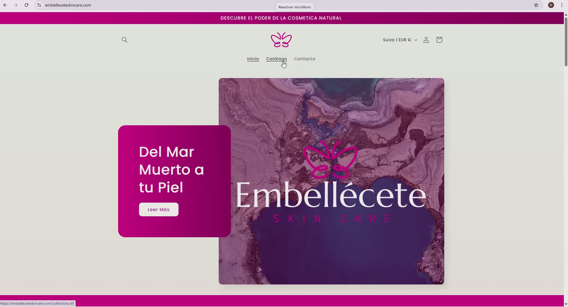Cargar video: Es importante que coloques tu país desde donde estas para ver nuestro catalogo y su disponibilidad
